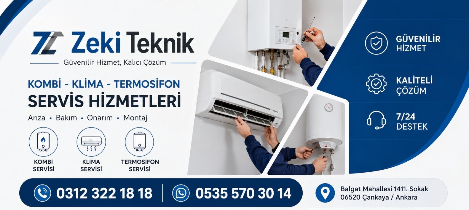 Balgat Kombi Servisi