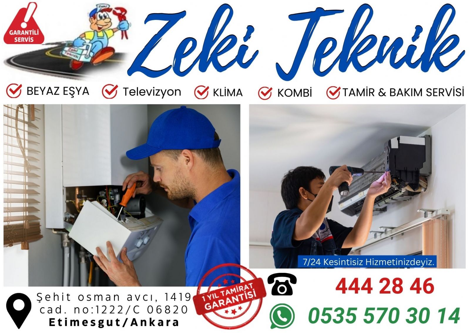 Etimesgut Kombi Tamircisi